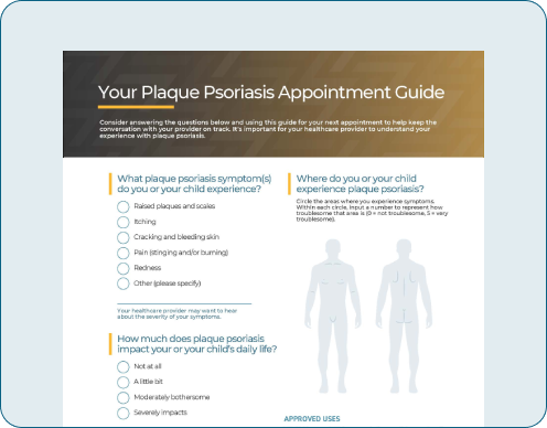 Plaque Psoriasis Appointment Guide