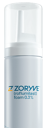 ZORYVE® (roflumilast) 0.3% topical foam